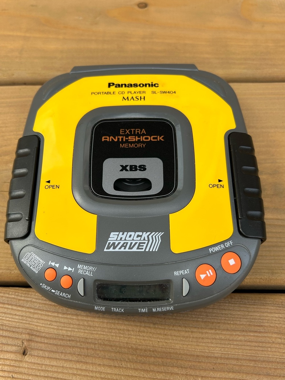 Vintage Panasonic Shock Wave Portable CD Player